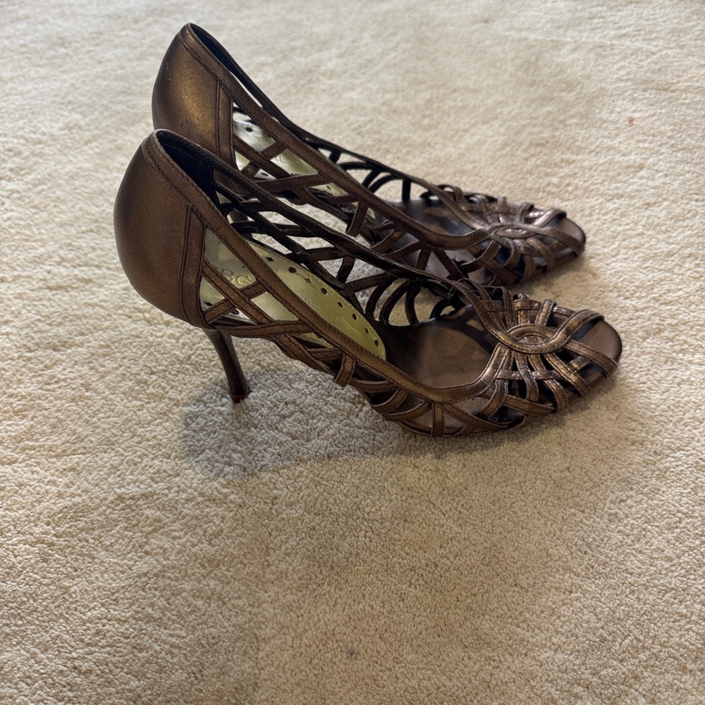 Elegant Brown Stiletto Heels